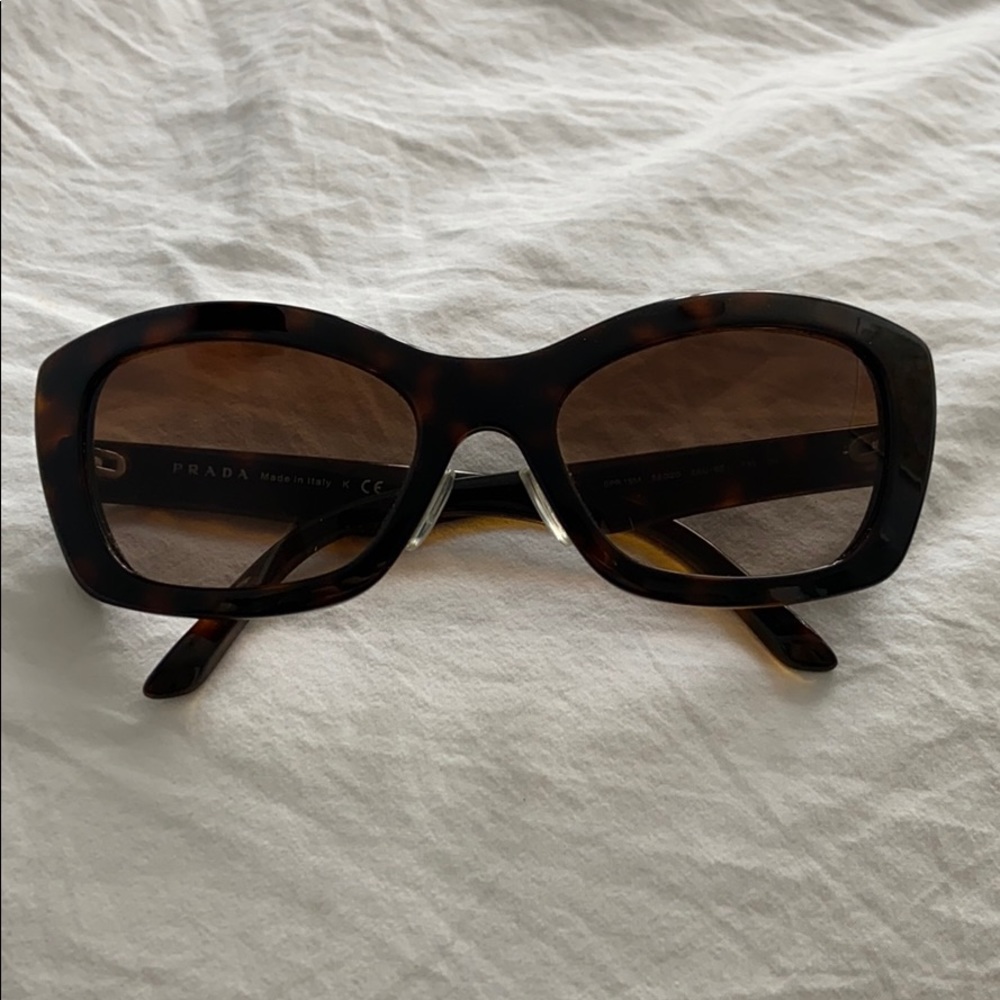 Prada Tortoiseshell Gradient Sunglasses - image 1
